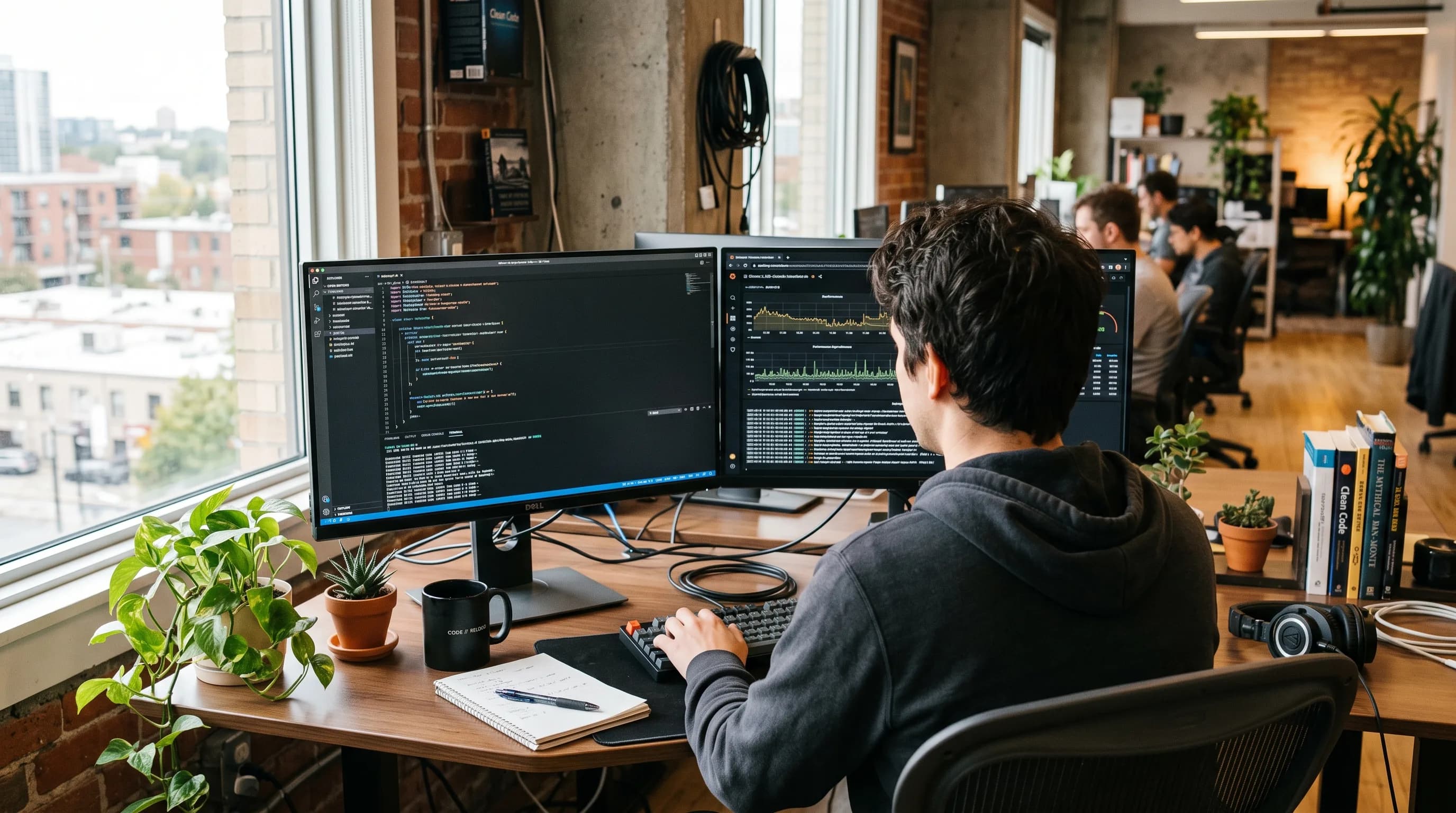 Инженер BotHunt за работой