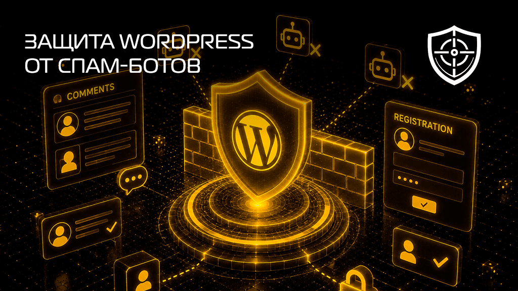 Защита WordPress от спам-ботов: комментарии и регистрации