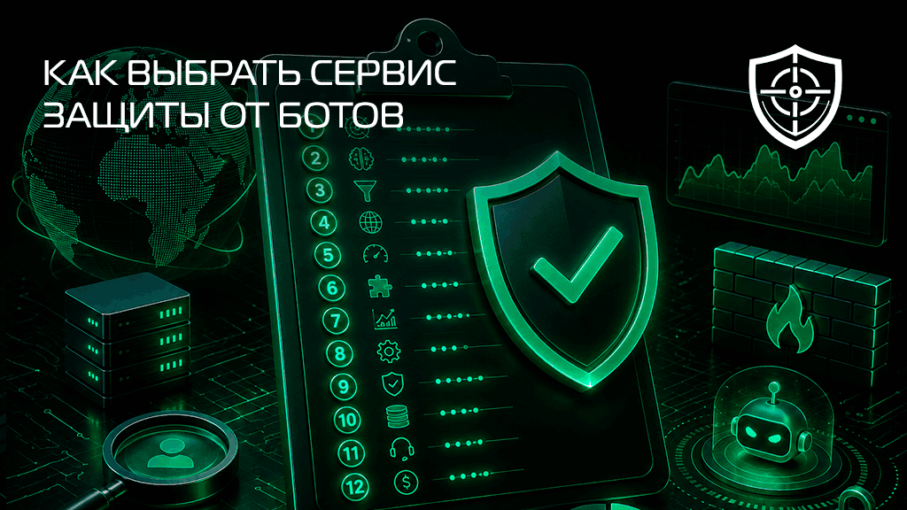 Как выбрать сервис защиты от ботов: чек-лист из 12 критериев