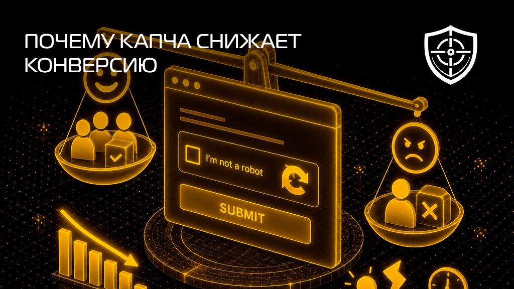 Почему капча снижает конверсию и раздражает пользователей