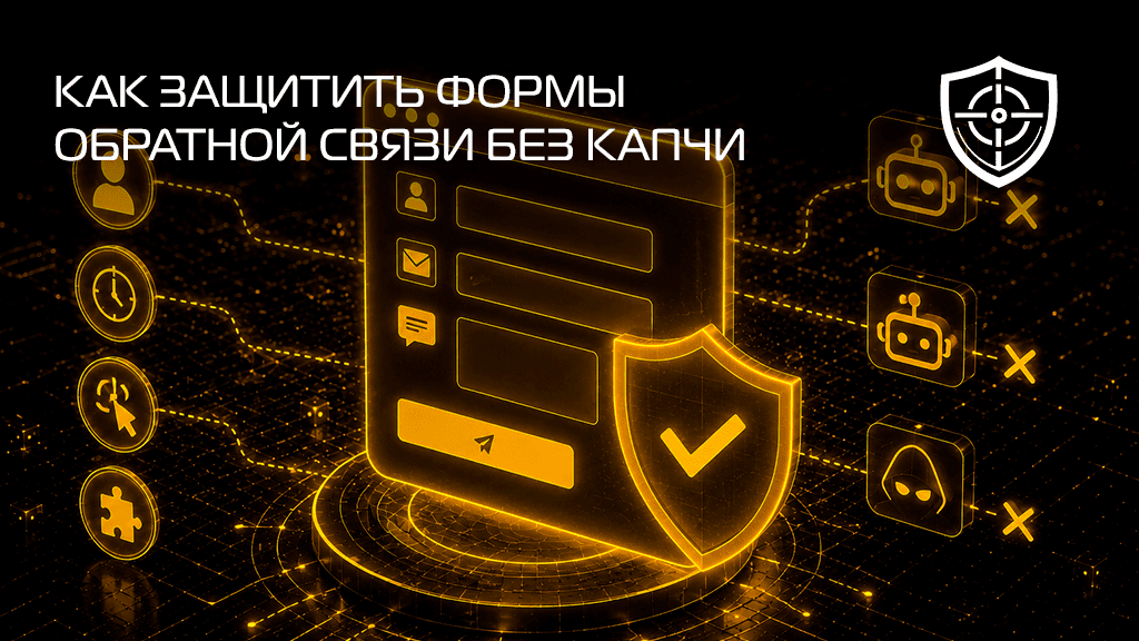 Как защитить форму обратной связи от спам-ботов без капчи